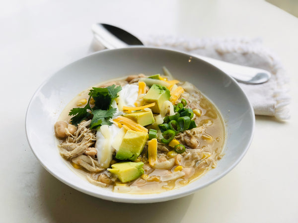 Blonde Chicken Chili