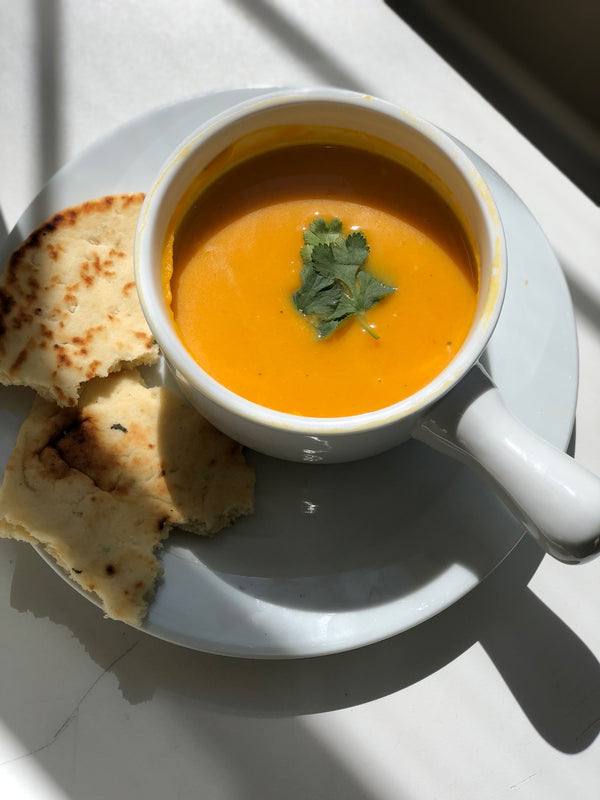 Ina's Butternut Squash and Apple Soup